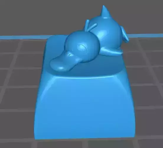 pokemon Psyduck keycaps