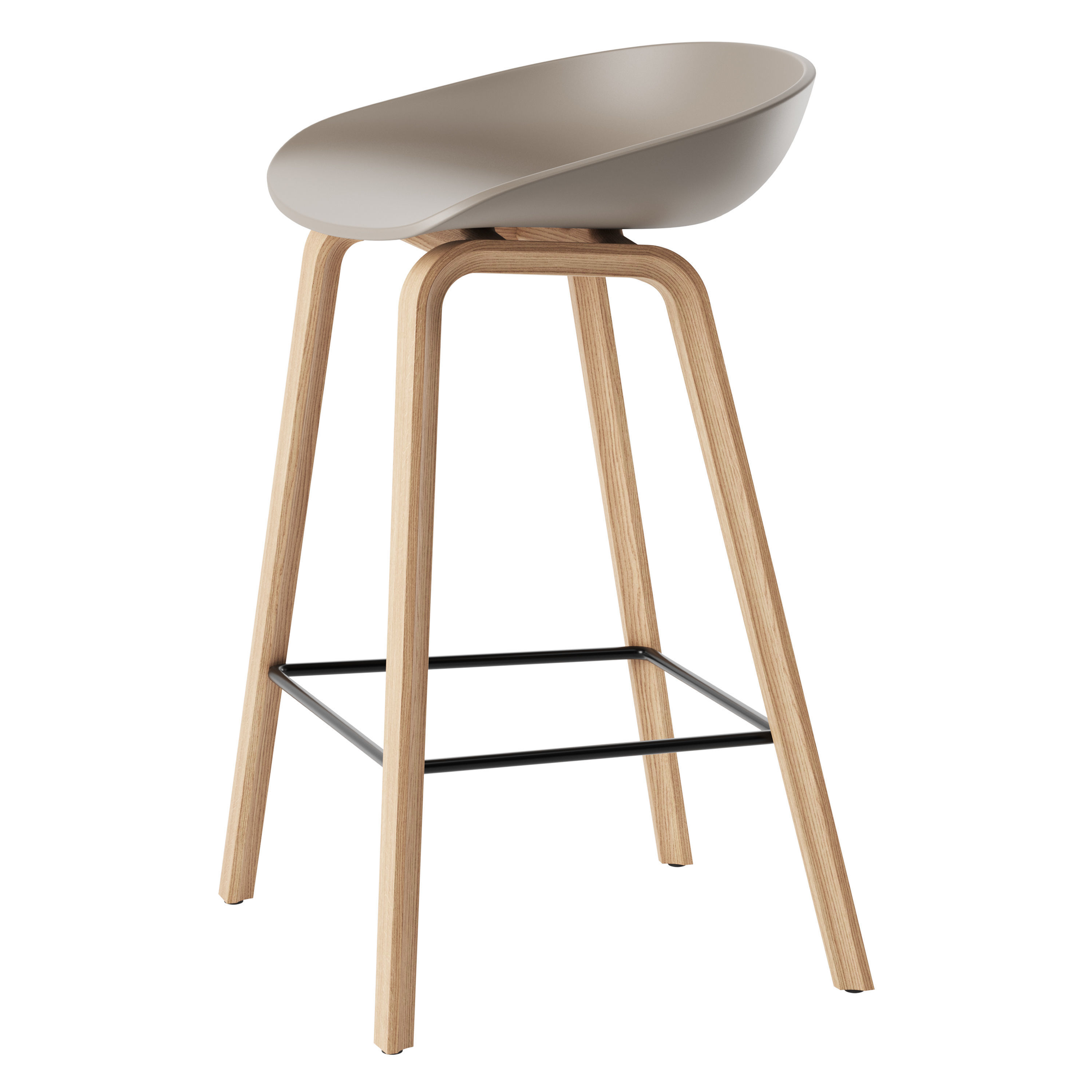 About a Stool AAS 32 By Hay 3D model_3