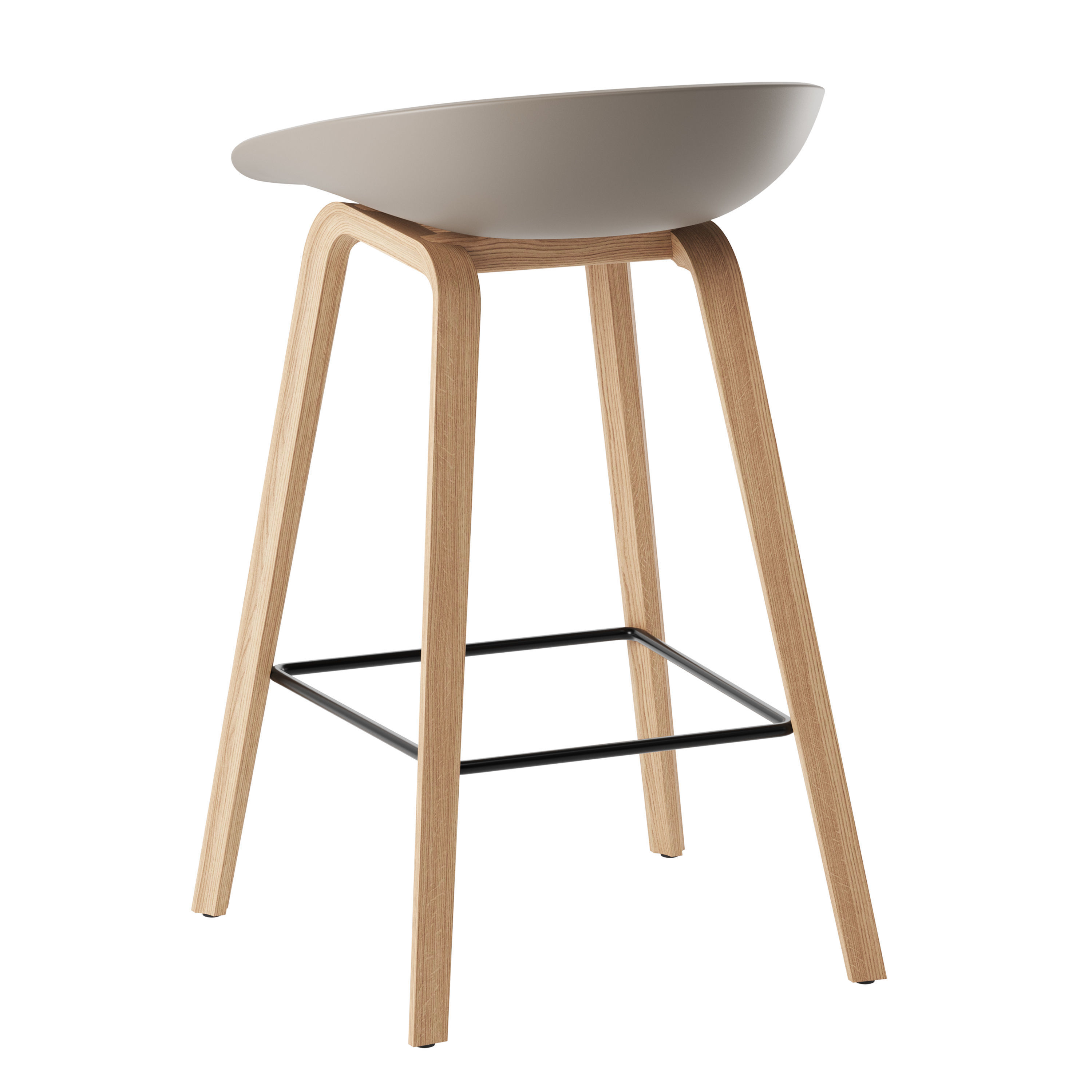 About a Stool AAS 32 By Hay 3D model_5