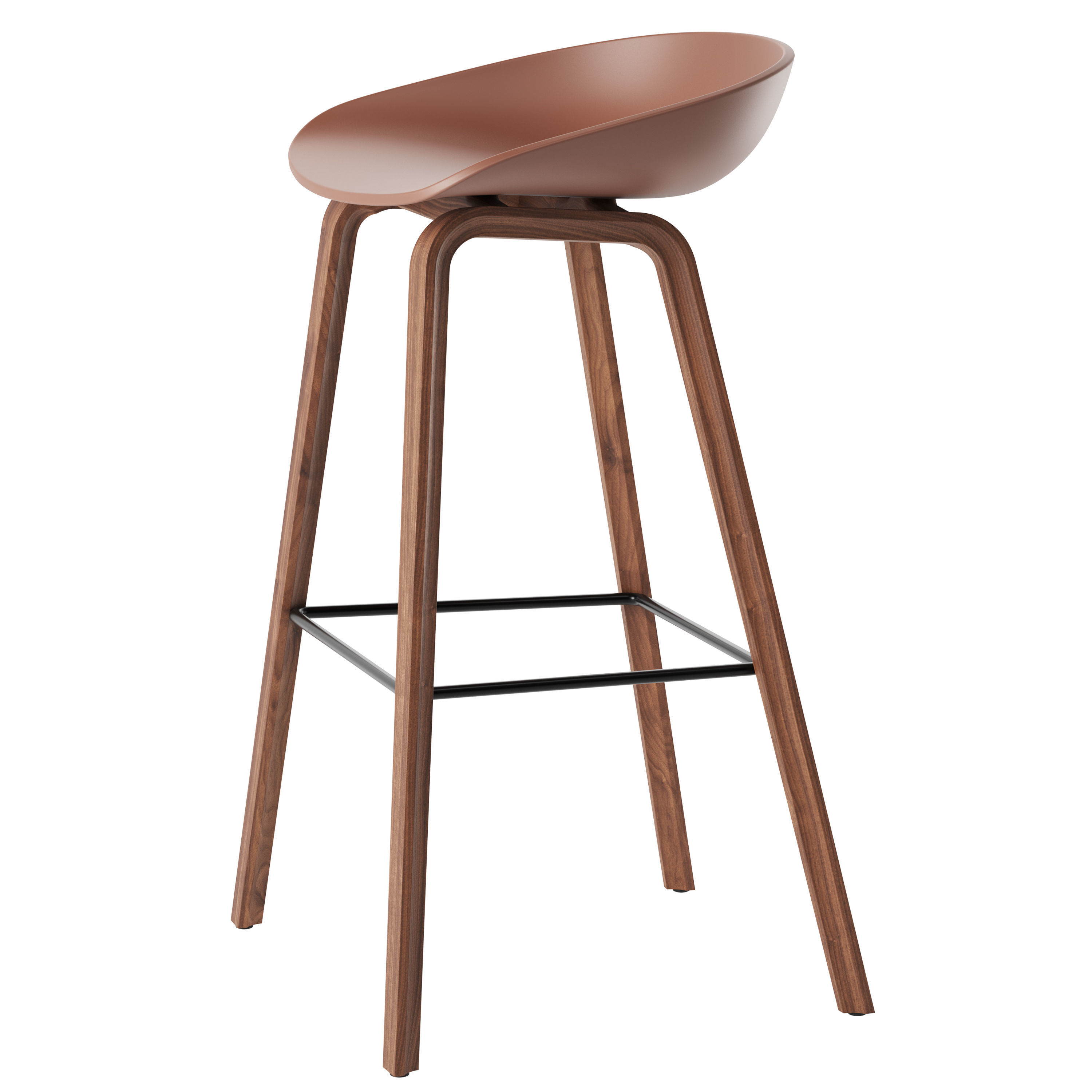 About a Stool AAS 32 By Hay 3D model_4