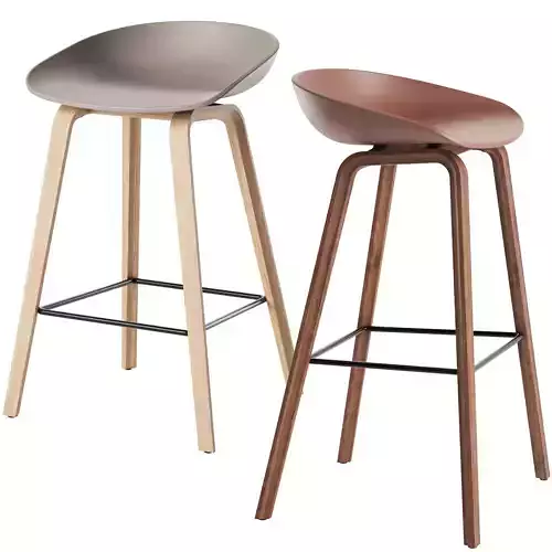 About a Stool AAS 32 By Hay 3D model