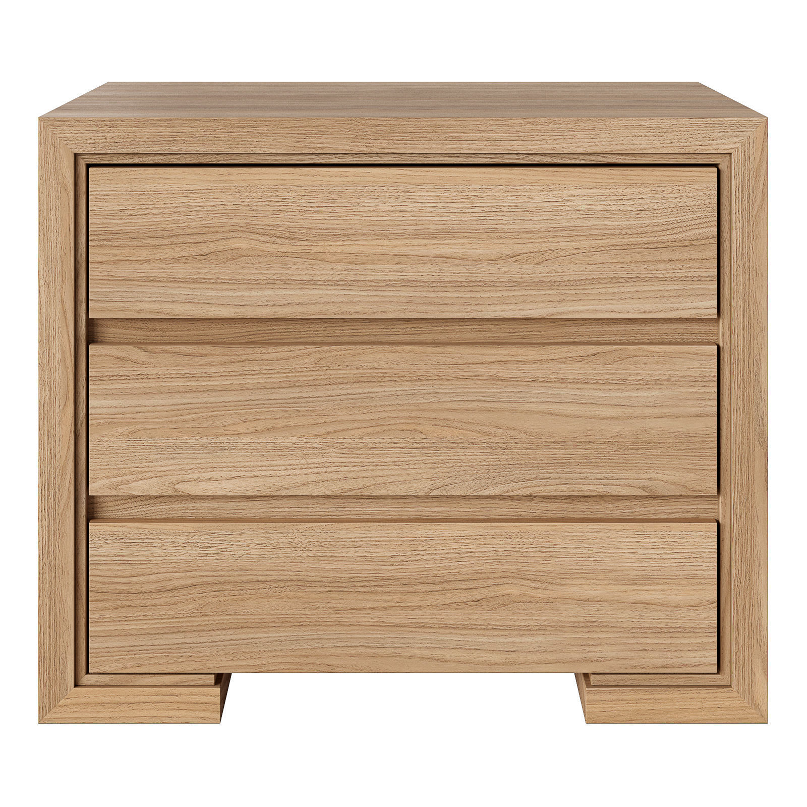 Restoration Hardware Enzo open and closed nightstand 3D model_5