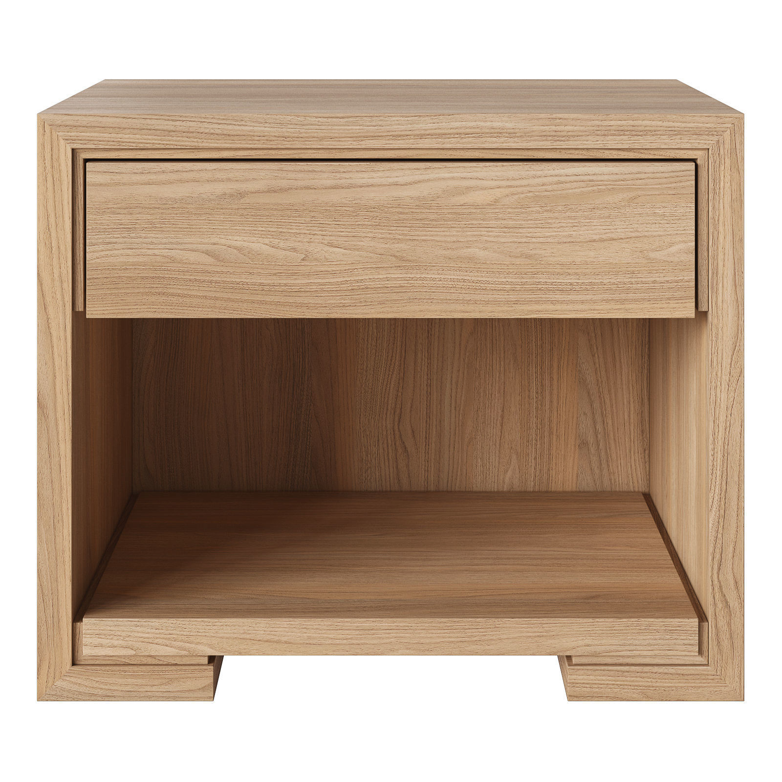 Restoration Hardware Enzo open and closed nightstand 3D model_2