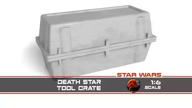 Death Star Tool Crate 1-6 scale Hottoys Free 3D print model