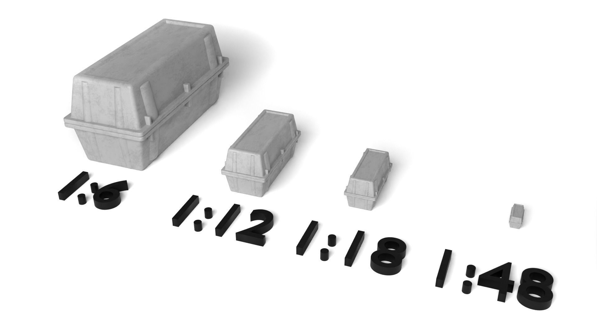 Death Star Tool Crate 1-6 scale Hottoys Free 3D print model_5