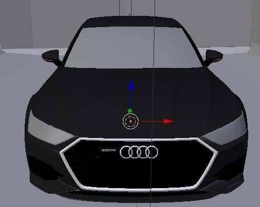 Audi A7  3D model_19