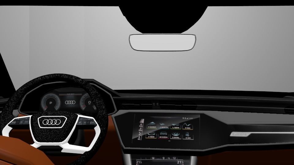 Audi A7  3D model_9