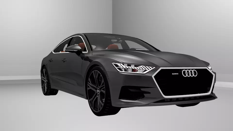 Audi A7  3D model_0
