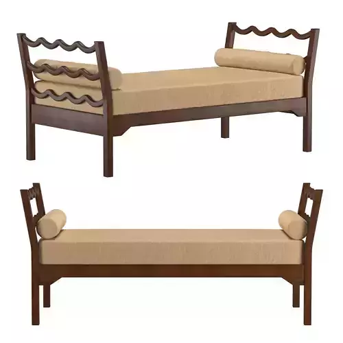 WAVE DAYBED 3D model