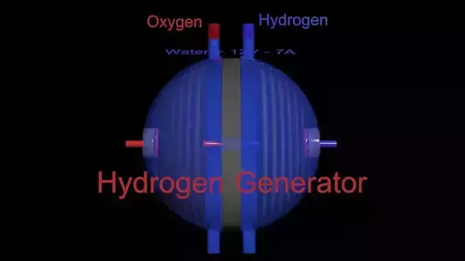 Hydrogen Generator Design - Concept 3D model