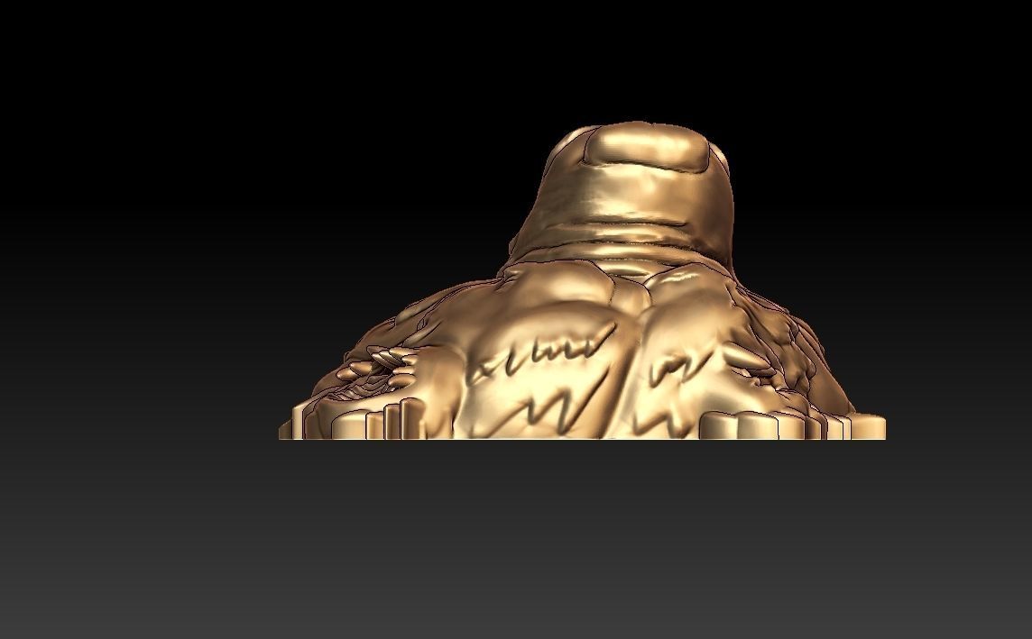 Bear Pendant 3D print model_6