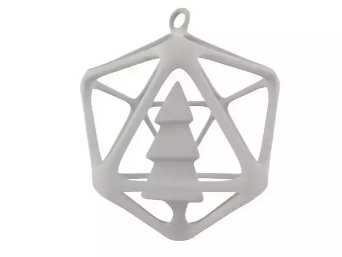 3D printable Christmasball 3D print model