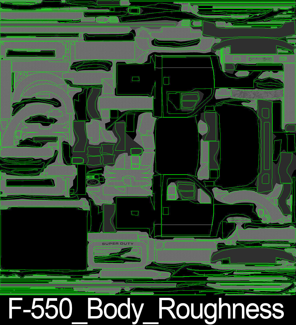 Ambulance EMS Low-poly 3D model_60