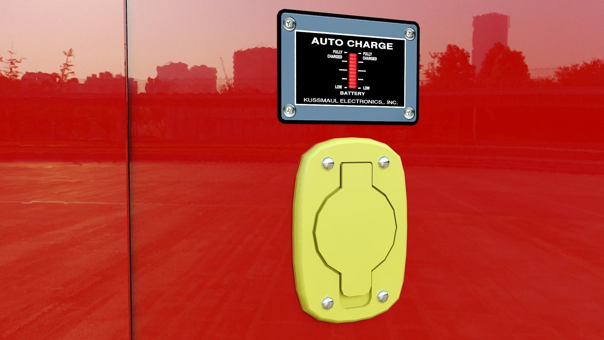 Ambulance EMS Low-poly 3D model_37