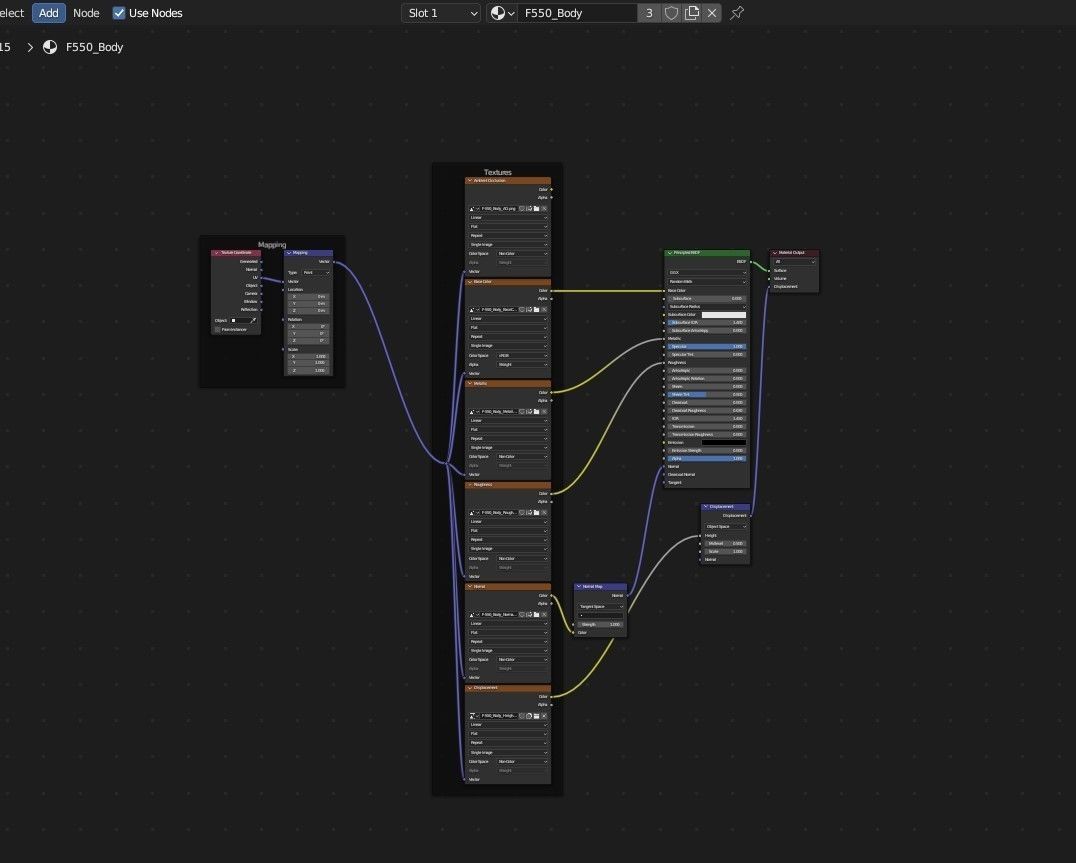 Ambulance EMS Low-poly 3D model_54