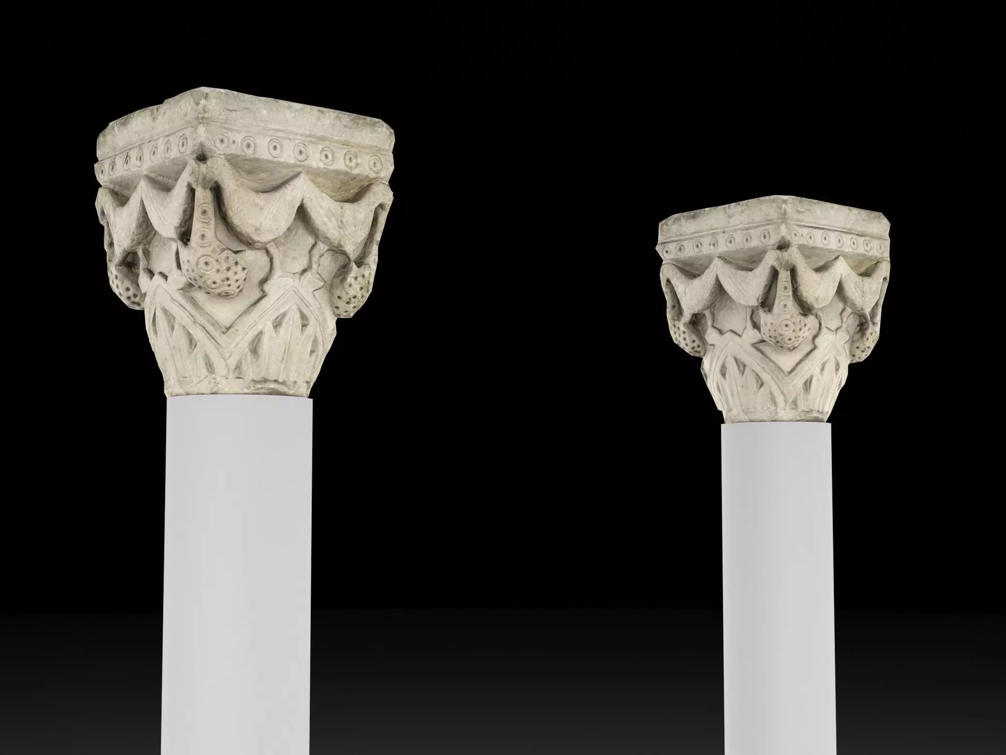 Capital 1 Low-poly 3D model_0