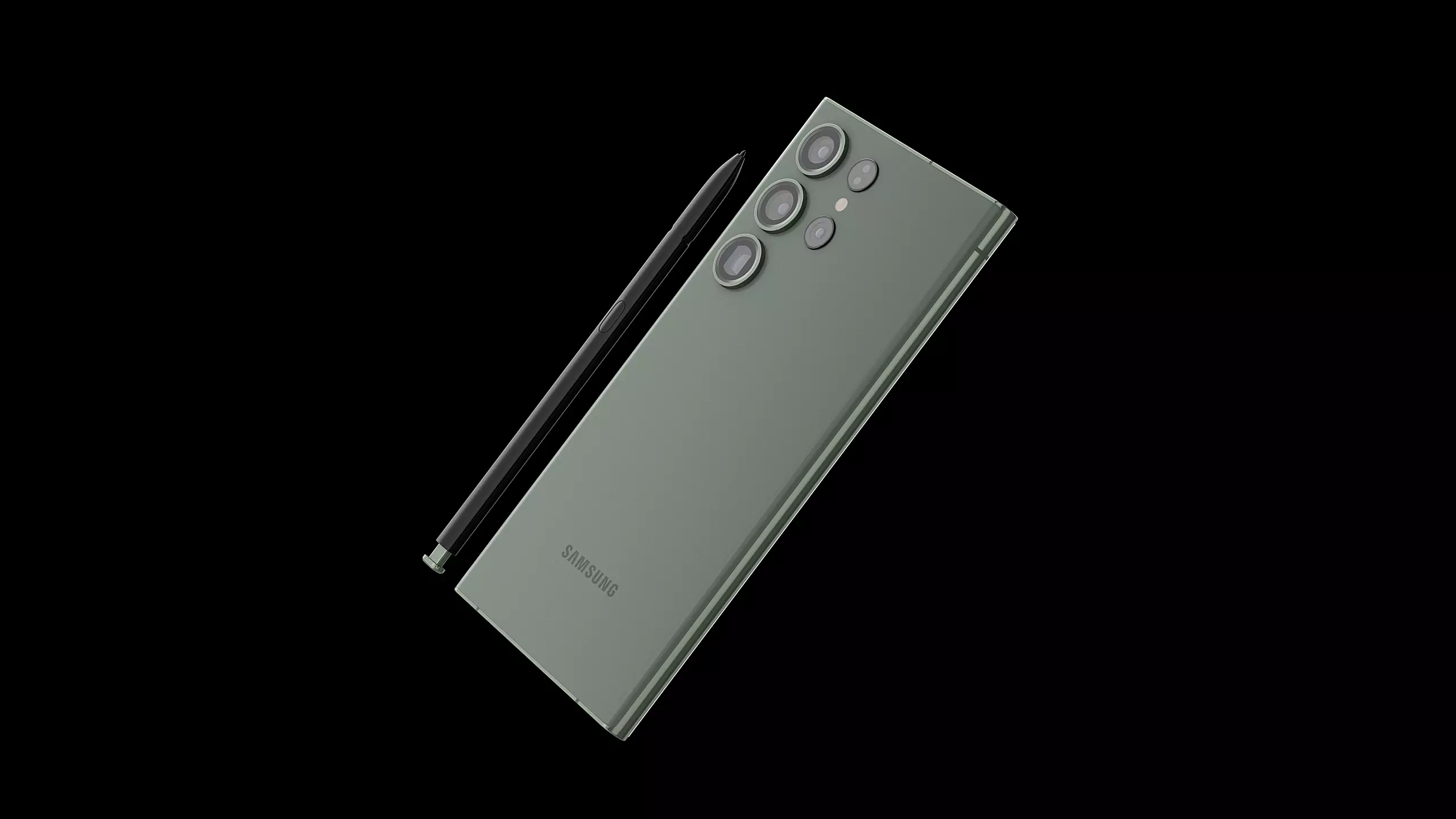 Samsung Galaxy S23 Ultra C4D Android King flagship mobile phone 3D model_0