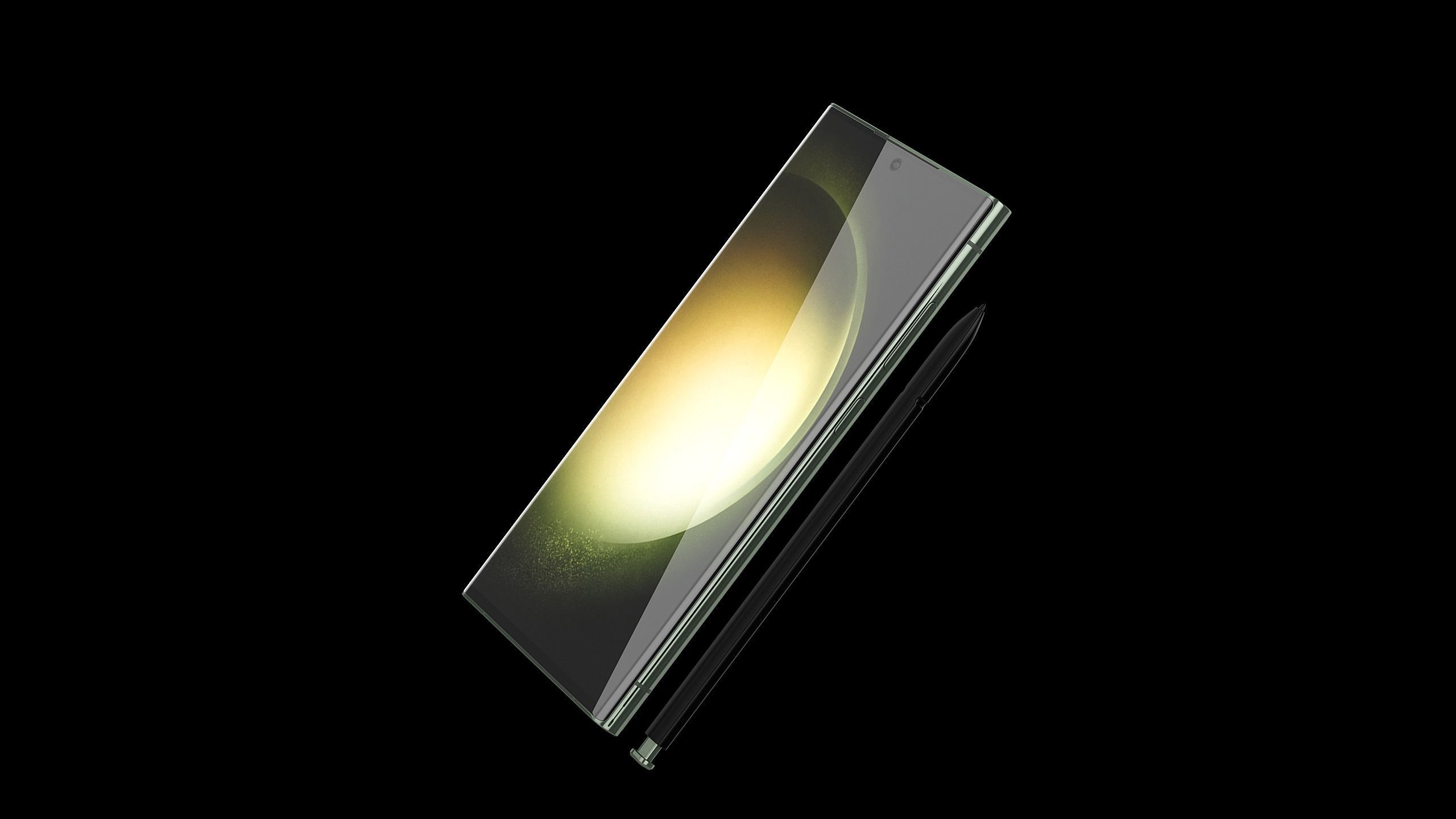 Samsung Galaxy S23 Ultra C4D Android King flagship mobile phone 3D model_1