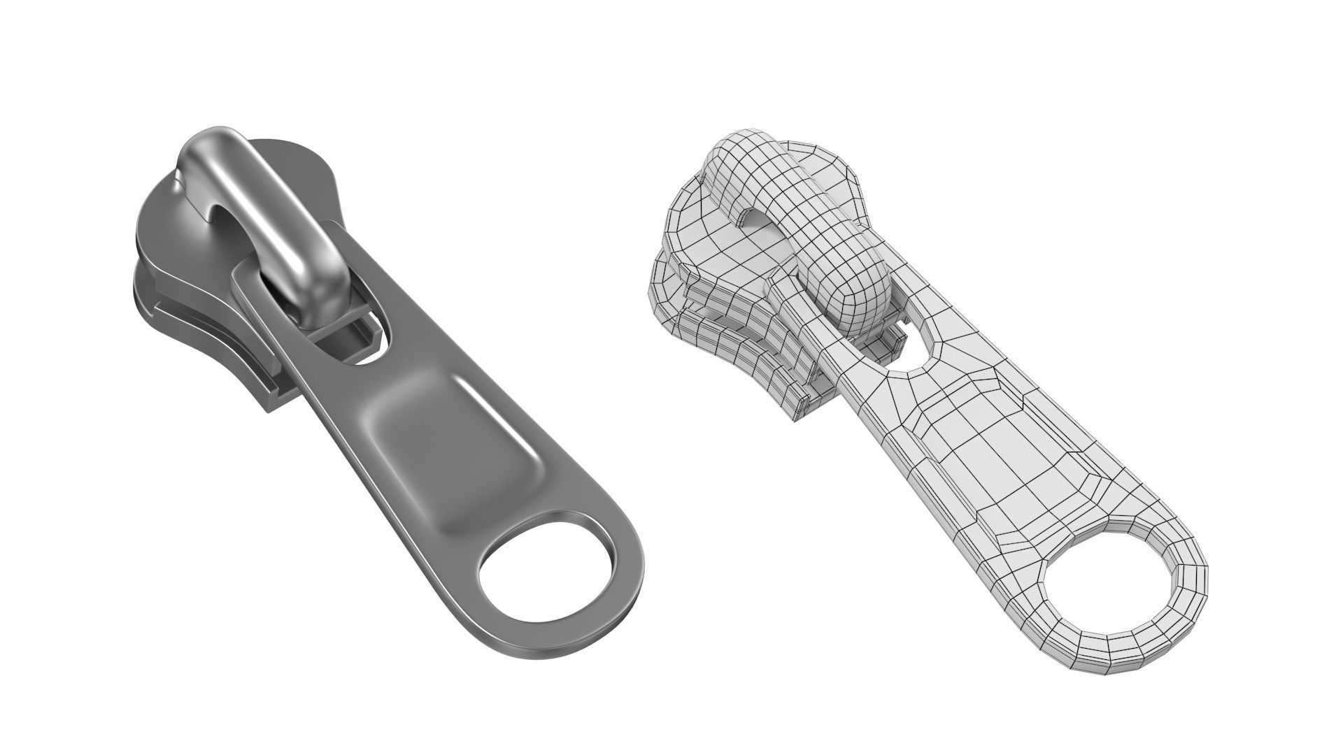 Zipper Slider 01 3D model_10