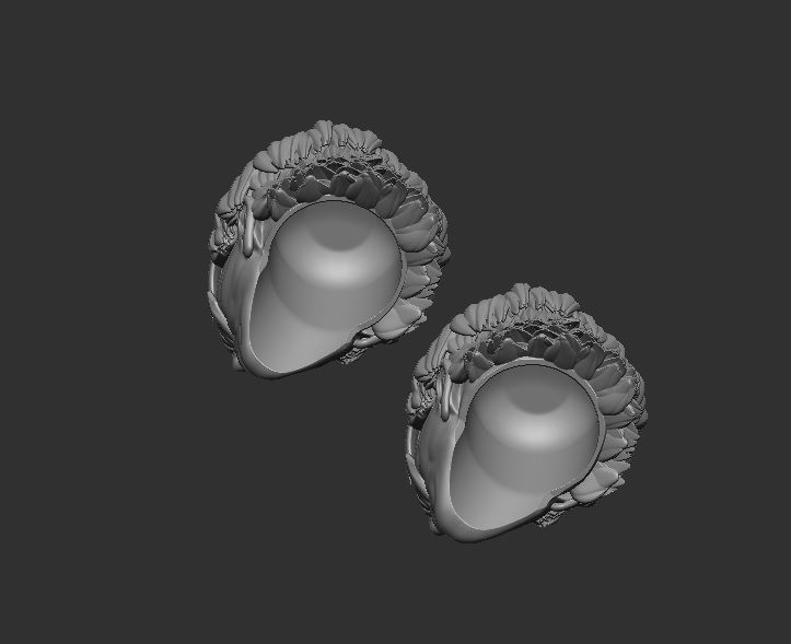 SF4 Fei Long - Headsculpt for Action Figures 3D print model 3D print model_3