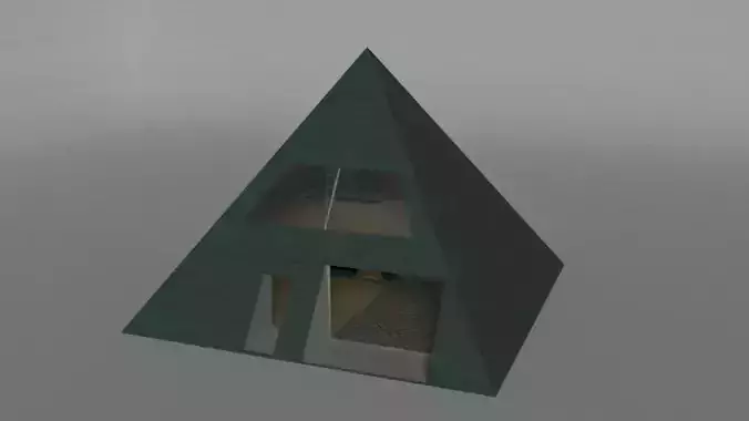 Modern Pyramid House