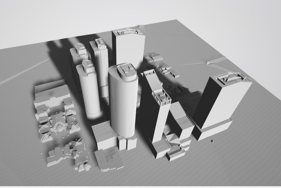 3D City Model of city of Miami  3D model_2