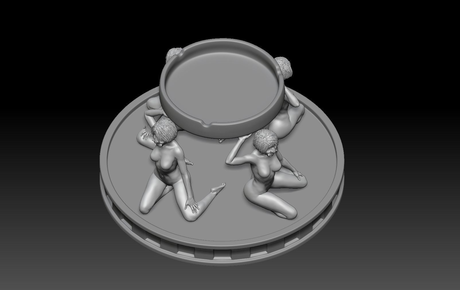 ASHTRAY 3D print model_1