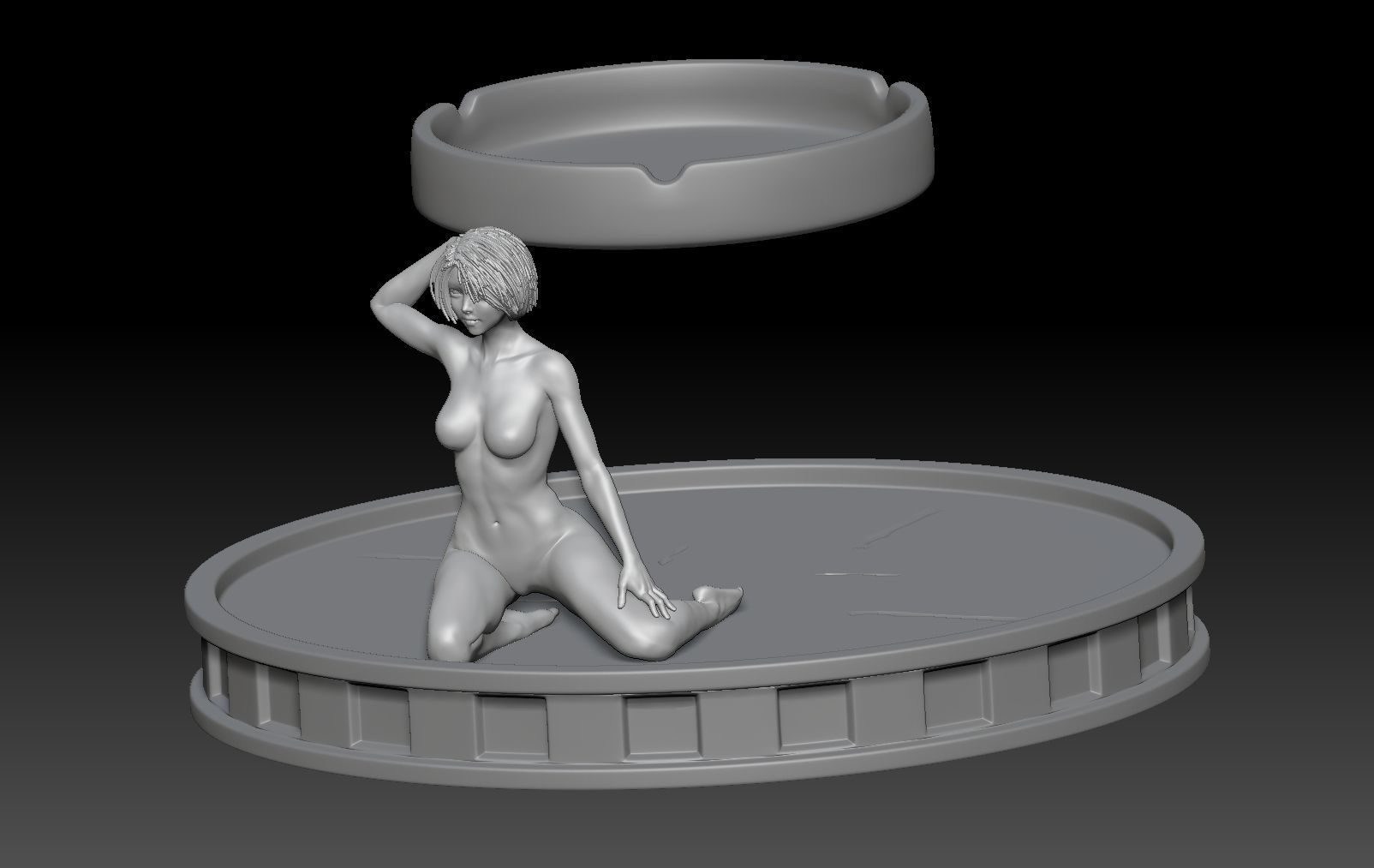 ASHTRAY 3D print model_3