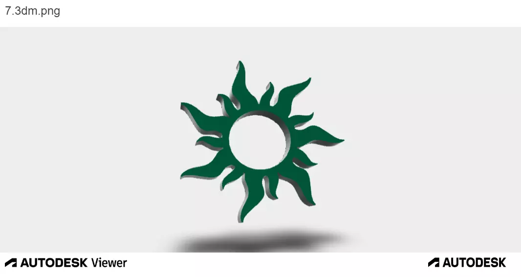 Woman Pendant with Fiery Sun Design 3D print model