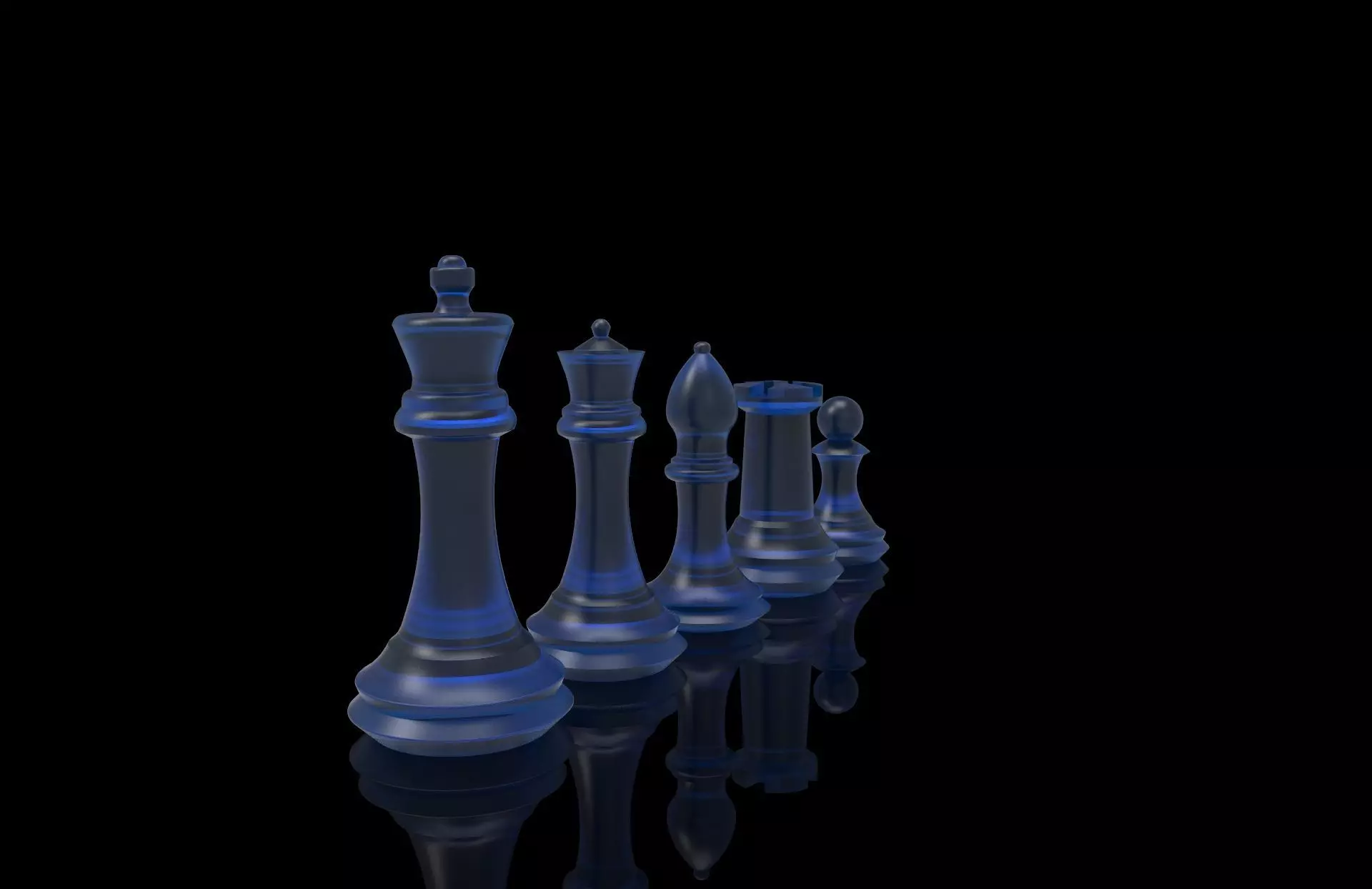 Chess figurs 3D model_0