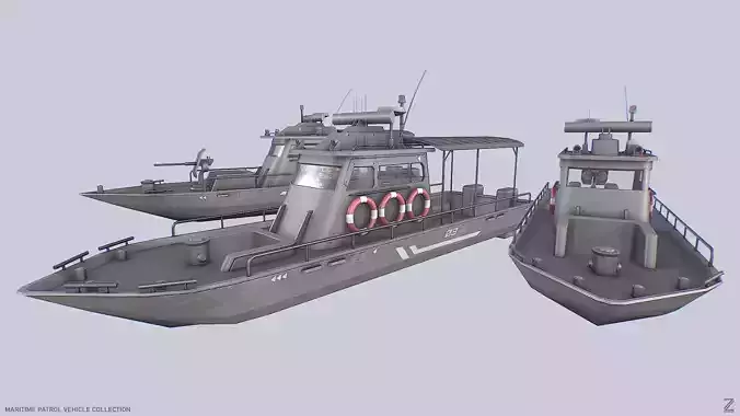 Maritime patrol vehicle collection 