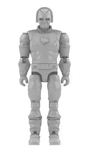 Peacemaker - ARTICULATED POSEABLE ACTION FIGURE 100mm 3D print model