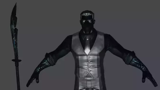 Mister Negative 3D model
