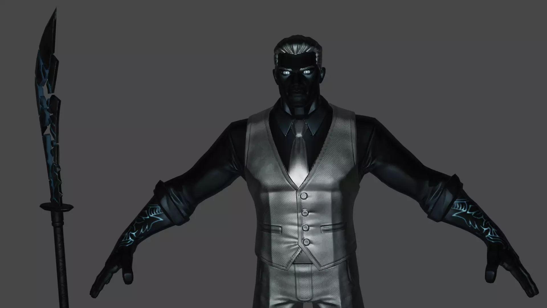 Mister Negative 3D model 3D model