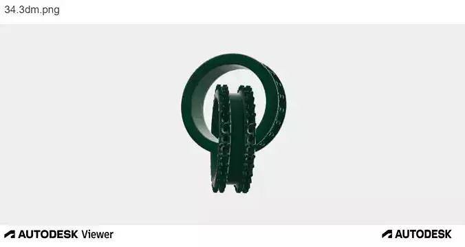 Woman Pendant with Dual Ring design