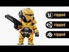 TOON TROOPER  ELIOT Rigged for Unreal Engine - Unity - MIXAMO  3D model_1