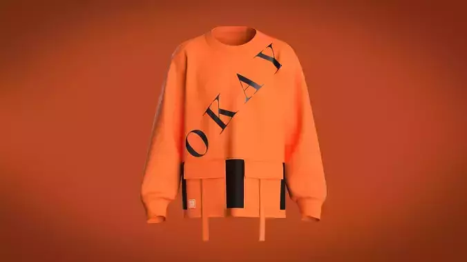 Men Sweatshirt - Okay