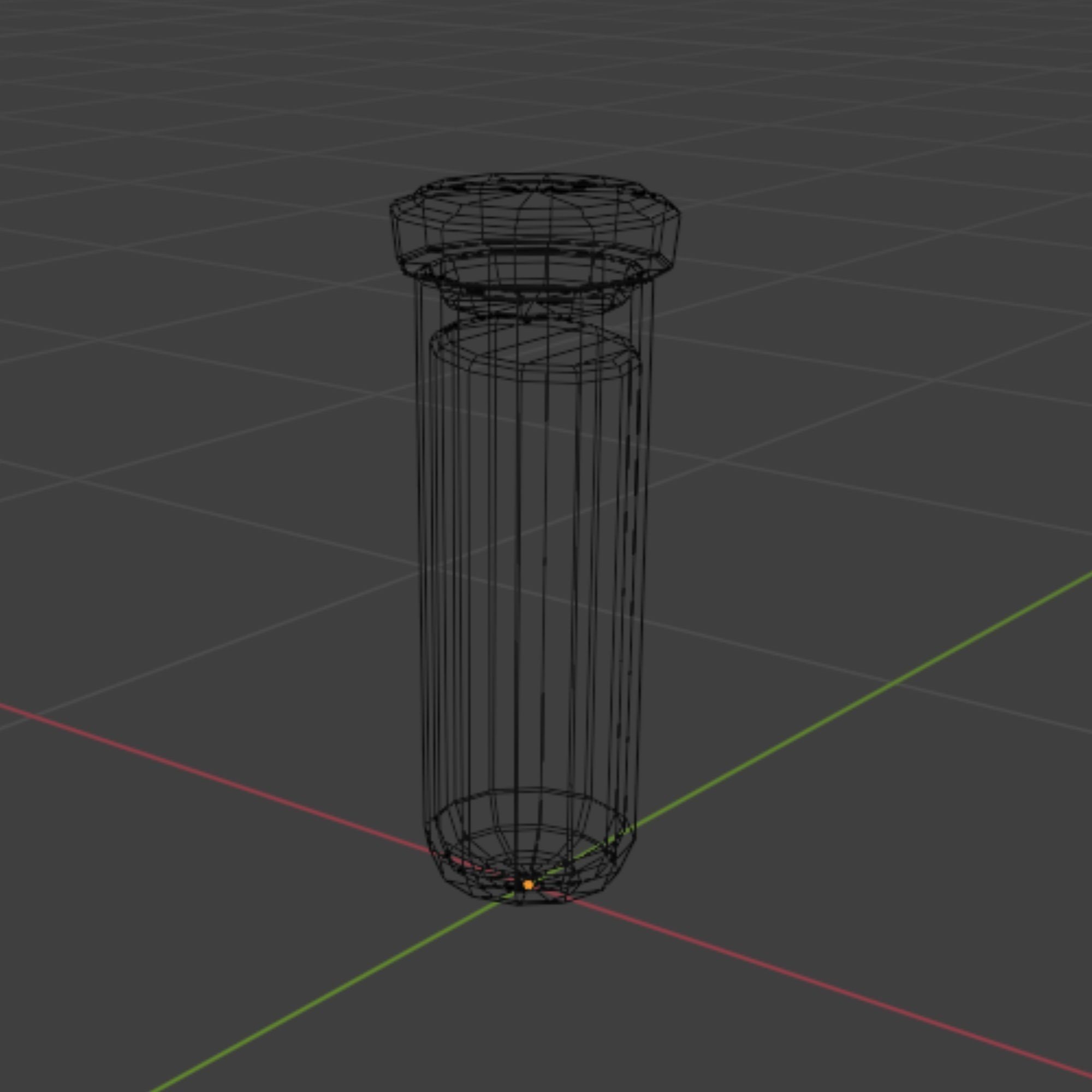Cryo Acid Tubes - Game Ready Low-poly 3D model_5