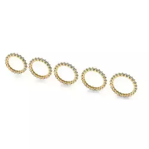 Engagement halo rings Model 4678