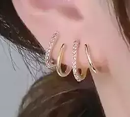 Earrings Model 4677