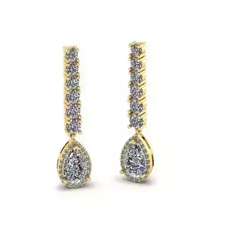 Earrings puset Model 4671