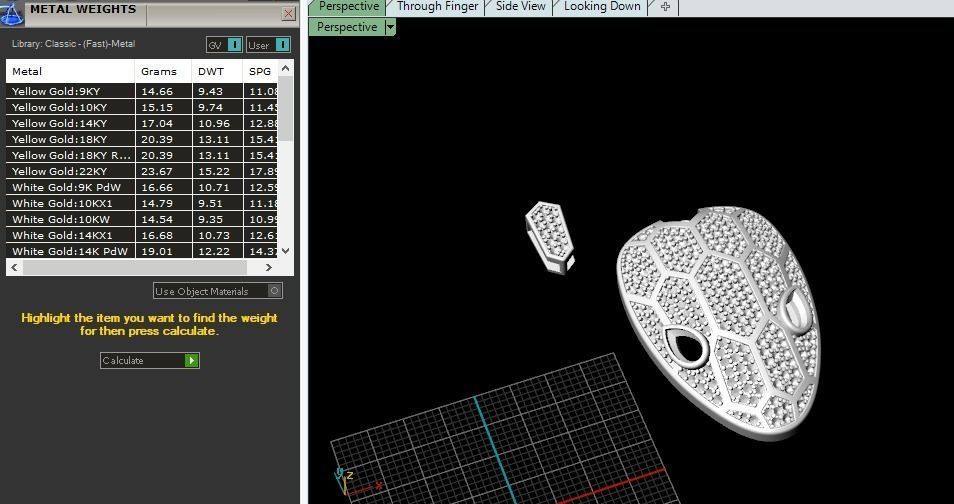 Snake head pendant Model 4667 3D print model_8
