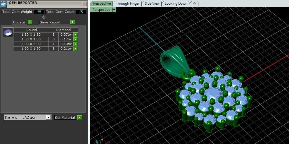 Pendant Model 4657 3D print model_8