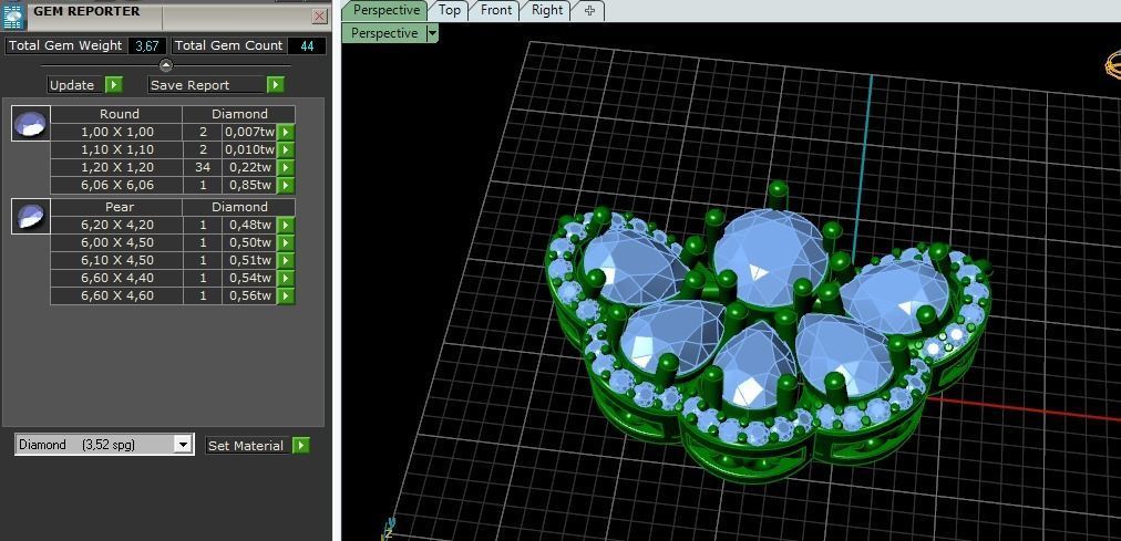 Pendant Model 4655 3D print model_9