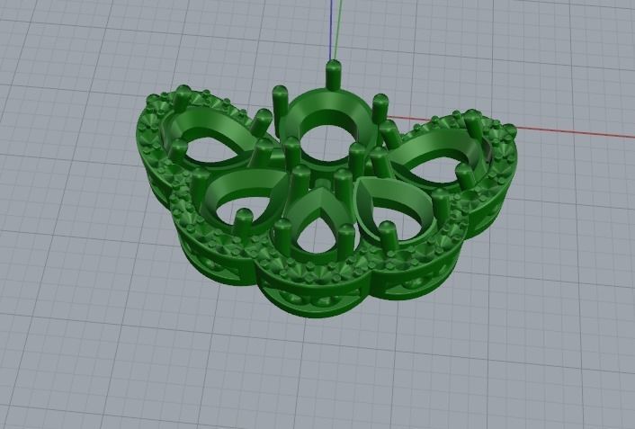 Pendant Model 4655 3D print model_2