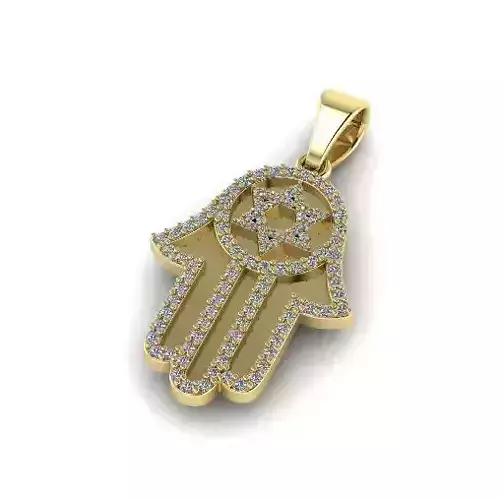 Hamsa pendant Model 4734