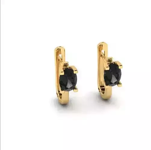 Earrings English castle Model 4733