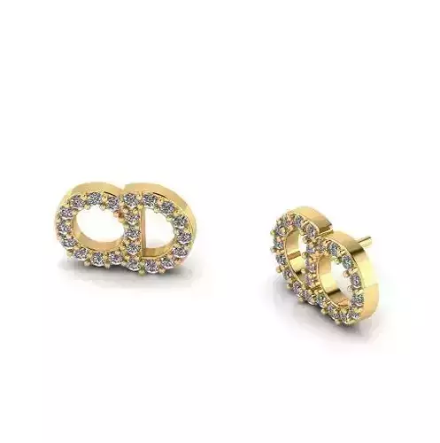 Stud earrings Model 4725