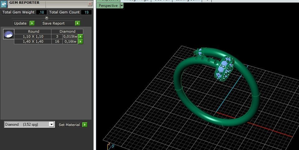 Ring nail Model 4724 3D print model_8
