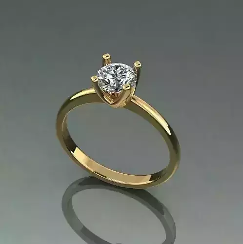 Solitaire ring Model 4723